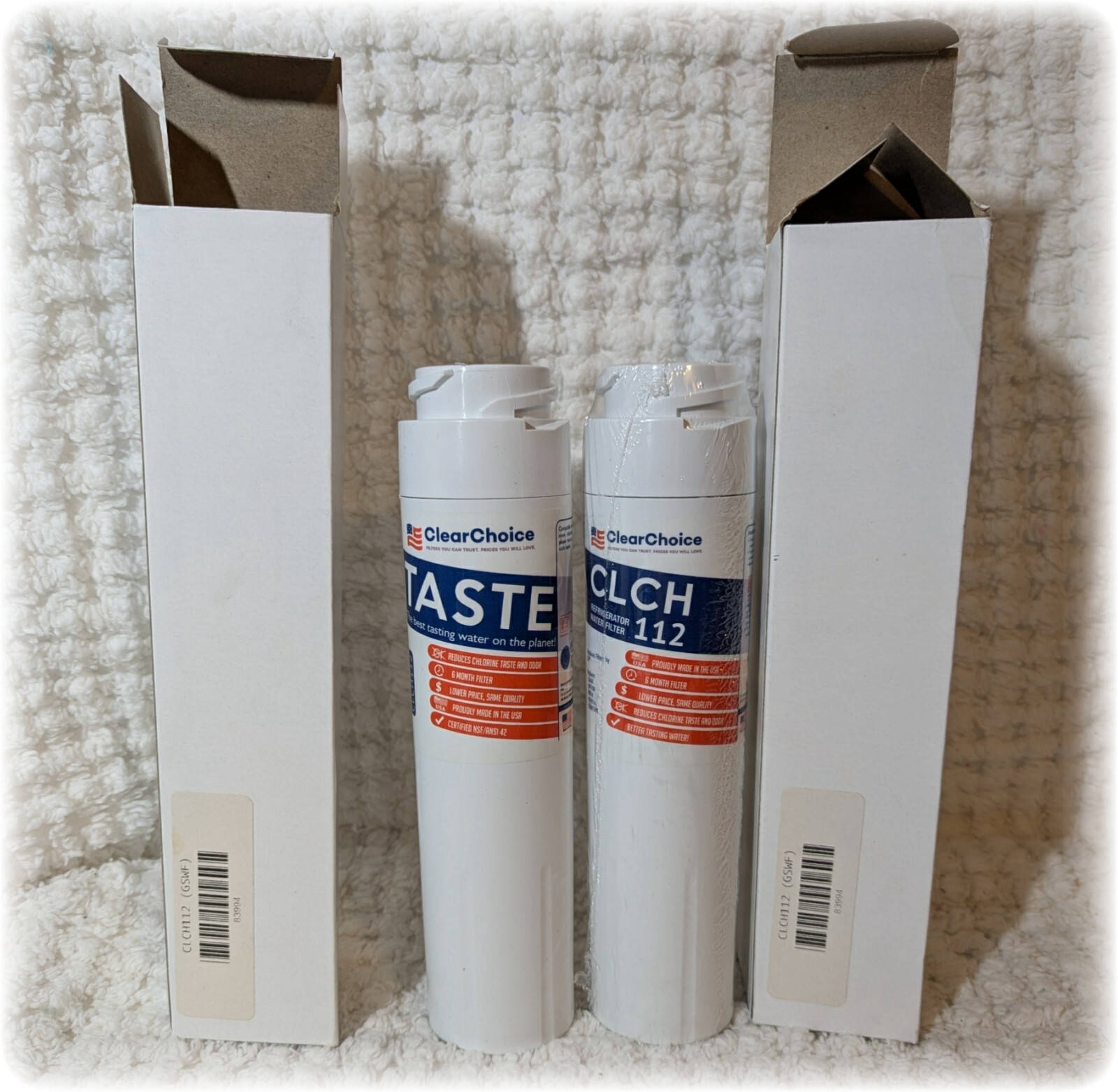 2 GE Profile Refrigerator Water Filter Replacement CLCH 112 GE GSW ClearChoice
