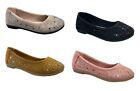New Kids Girl Dress Princess Flat Shoes Casual Slip On Glitter Wedding Party
