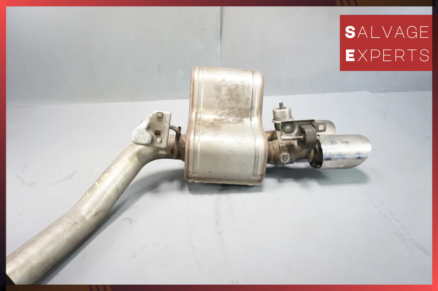 2014-2019 Maserati Ghibli Right Rear Exhaust Muffler Pipe Assembly 670030856 OEM