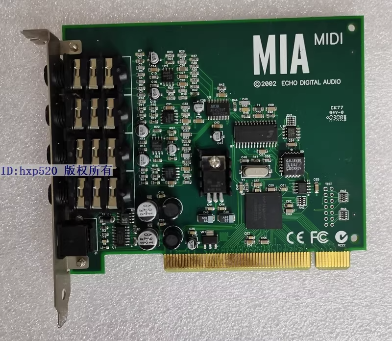 1pcs Used MIA ECHO DIGITAL AUDIO PCBMIA MIDI01 eBay