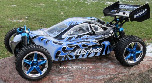 RC Nitro Car / Buggy HSP WARHEAD 2 Speed 3.0cc 2.4G 1/10 RACE - Bild 3 von 13