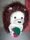 New, handcrafted/crochet Hedgehog, 6" tall, squishy — photo 2