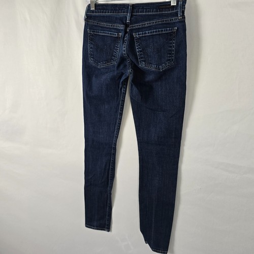 Citizens of Humanity Jeans Women's 26 Blue Avedon Low Rise Skinny Dark Wash - Picture 20 of 21