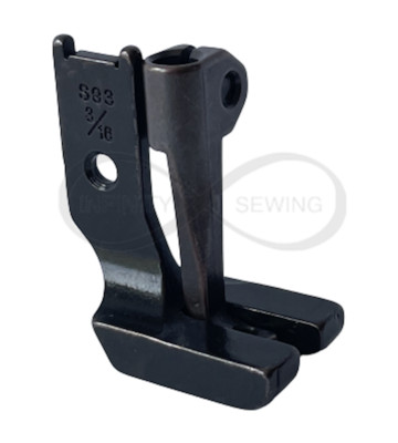 Seiko STH-8BLD Walking Foot Sewing Machine 3/16'' (4.8MM) Double Piping Foot
