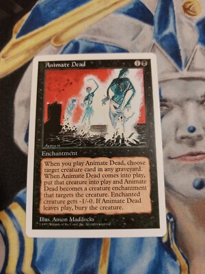 animate dead mtg card Return enchanted creature card to the battlefield under your control and attach this Aura to it Best Creature Reanimation Cards In