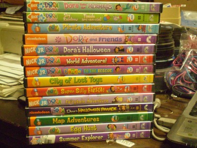 my nick jr dvd collection