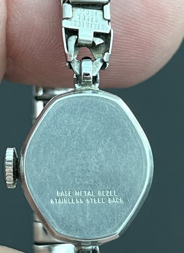 VTG.Timex Women Watch Mechanical Windup Stainless Steel Stretch Band Not Working - Picture 10 of 11