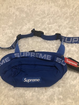 supreme blue fanny pack
