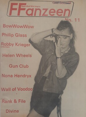 FFanzeen Bow Wow Wow Gun Club Doors Hendryx Helen Wheels Philip Glass Divine VG
