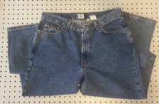 Vintage Calvin Klein Jeans Womens 13/14 Medium Wash High Rise Straight Leg Denim
