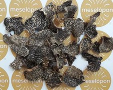 Wild Black Summer Truffle Tuber Aestivum Flakes Vegan Ingredient Gourmet Truffle