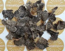 Wild Black Summer Truffle, Dried Tuber Aestivum In Flakes, Gourmet Black Truffle