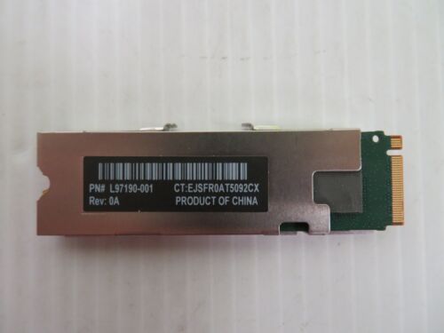 Samsung / HP Z2 Mini G5 512GB M.2 NVMe SSD w/ Heatsink L97190-001 100% Health - Picture 2 of 3