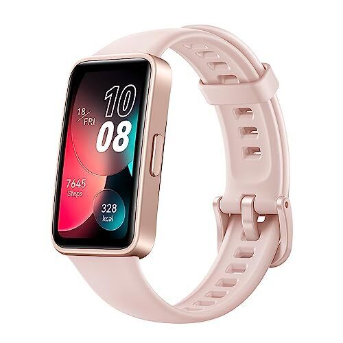 Huawei Band 8 pink Smartwatch Fitnesstracker Schlaf- Herzfrequenzmesser - Bild 1 von 7