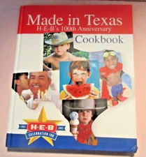 VTG.2004 MADE IN TEXAS HEB's 100th Anniversary HB Cookbook-1st Print.-240Pg-Good