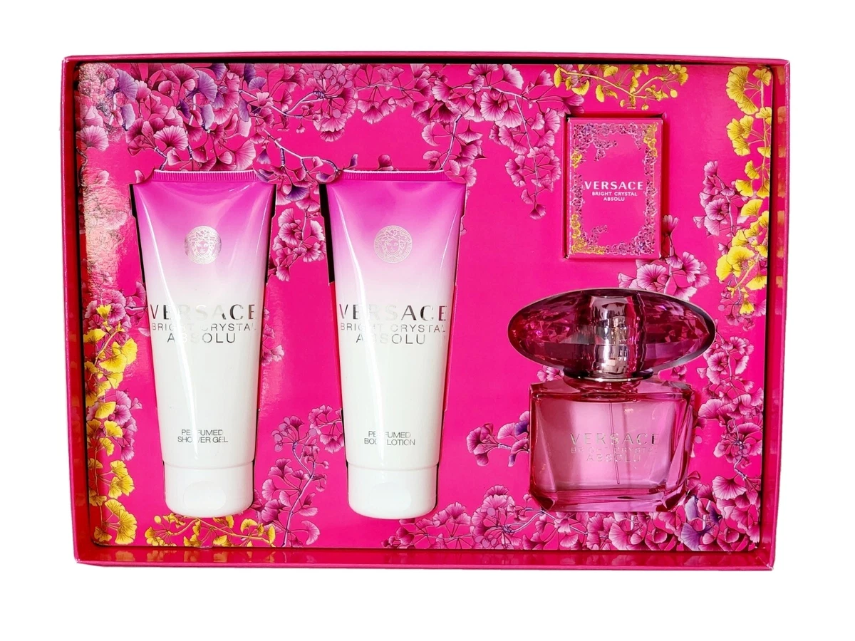 Versace bright crystal gift set new arrivals