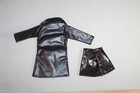 Vintage Maddie Mod leather weather chocolate raincoat & skirt #1739 Barbie clone — photo 5