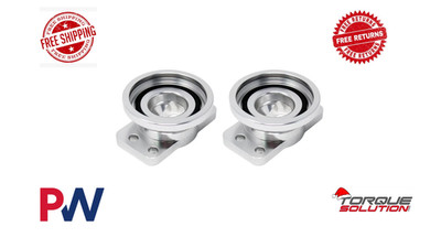 Torque Solution Dual HKS Blow Off Valve Adapter Kit For KIA Stinger 3.3T