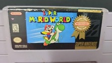 Nintendo Super Mario World Super Nintendo SNES NTSC-U/C 1991 Mario Series