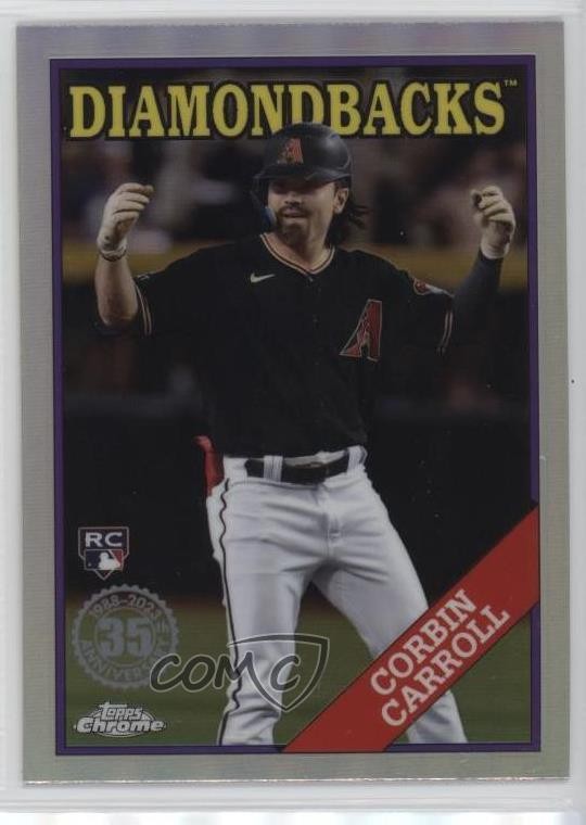 2023 Topps Chrome Update 1988 Topps Baseball Corbin Carroll #88CU-20 01rr