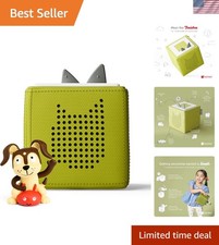 Toniebox Audio Player Starter Set with Playtime Puppy - Green  Screen-Free Fun