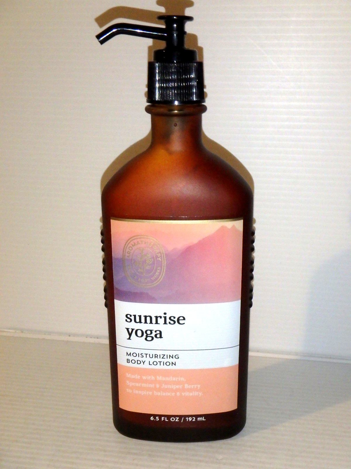 Bath & Body Works AROMATHERAPY - SUNRISE YOGA -Mandarin Mois