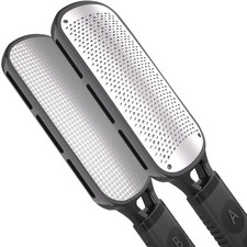Antonki Foot File for Dead Skin, Double Sided Callus Remover for Feet, Metal