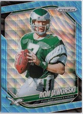 2025 Panini Prizm #207 Ron Jaworski Blue Wave #/230