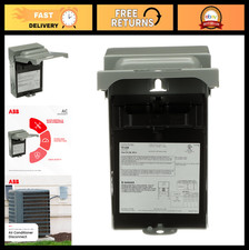 Weatherproof 30A AC Disconnect Switch - 240V, 1 Phase, Fused, N3R, 10kAIC