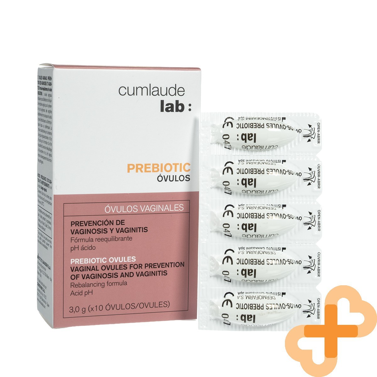 CUMLAUDE PREBIOTIC Vaginal Ovules 10 pcs. Prebiotic Prevention of Vaginosis