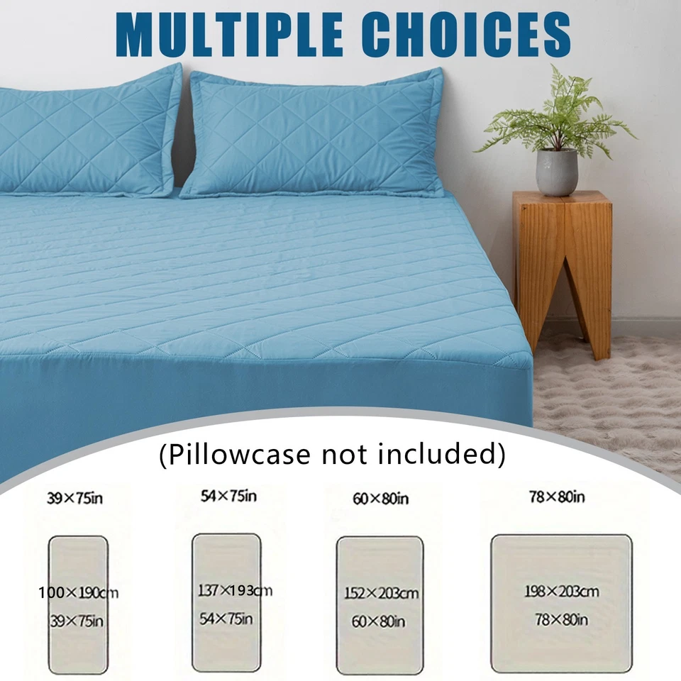 Super soft waterproof mattress cover, layered design, comfortable and durable - Image 2 of 4