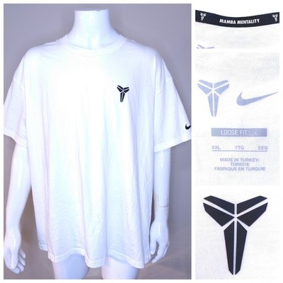 NIKE KOBE T Shirt Mamba Mentality XXL Crew Neck Tee 2XL MENS Kobe