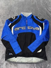 Arctiva Comp Men Snowmobile Jacket Performance Full Zip Blue Size Medium