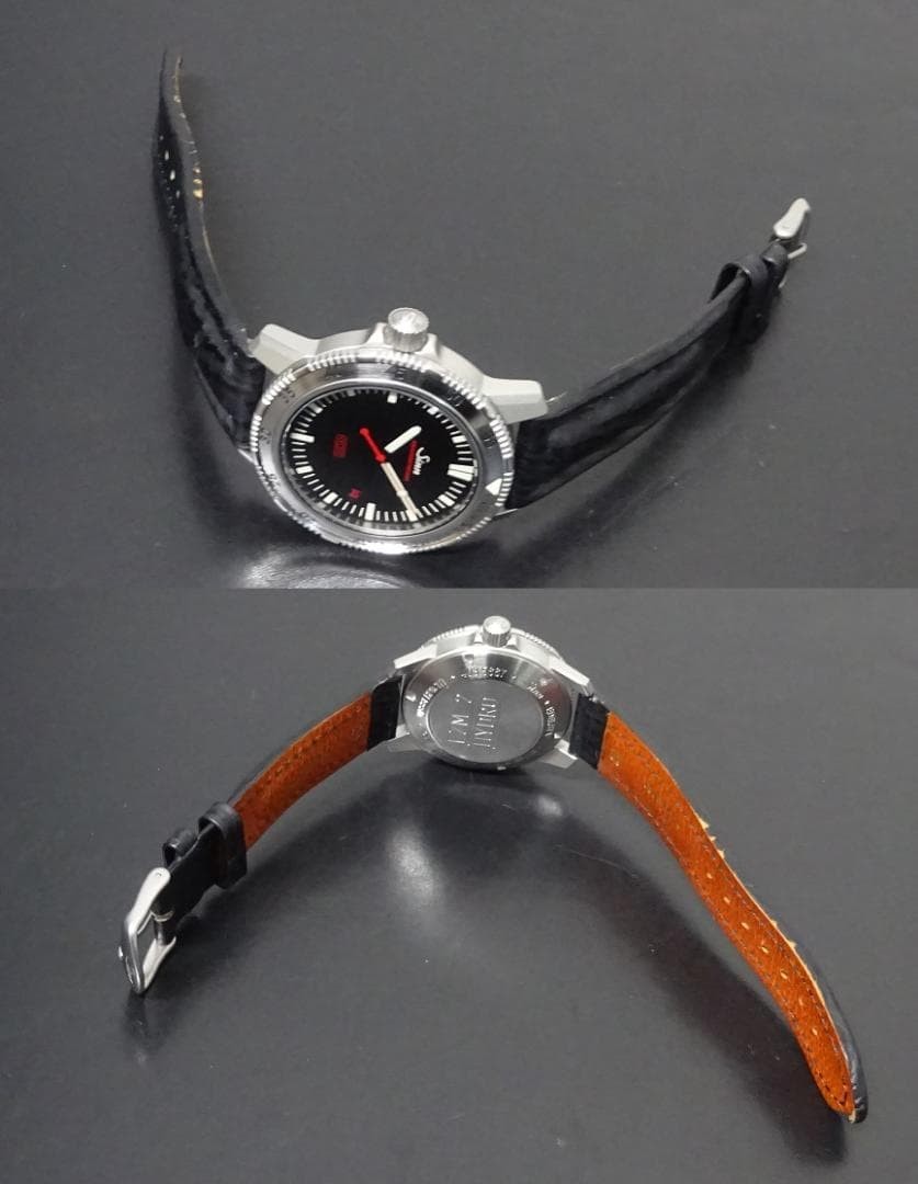 Sinn EZM2 403 HYDRO 稼働品 Sinn 403 EZM 2 Hydro Quartz Date Watch With RARE 3h Dial for sale