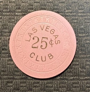 Las Vegas Club Casino Vintage Poker Chip Las Vegas Nevada