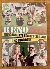 Reno 911!: Season 4 - Uncensored (DVD, 2007, 2-Disc Set) NEW SEALED