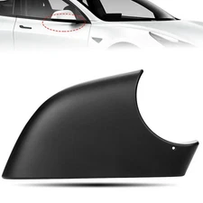Passenger Black Door Wing Mirror Lower Holder Cover for Tesla Model 3 2017-2022