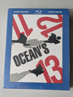 Ocean's Trilogy 11 12 13 Eleven Twelve Thirteen Blu-Ray Collection Box Set NEW