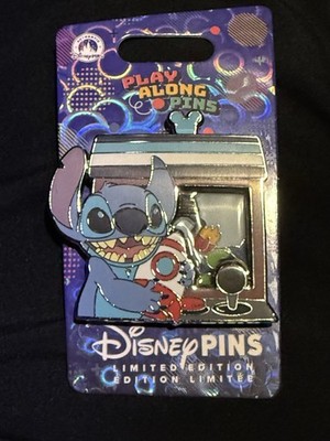 New 2026 WDW Disney Play Along Pins Stitch of Lilo & Stitch LE 2000