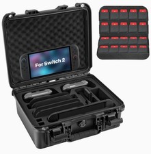 Hard Shell Carrying Case Compatible with Nintendo Switch 2 2025, Waterproof T...