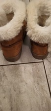 Girls' Faux Fur Boots, Little Girl/Toddler Chestnut Brown, Slip-On/Off