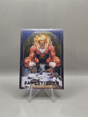 Marvel Masterpieces 1992 Sky Box Sabertooth