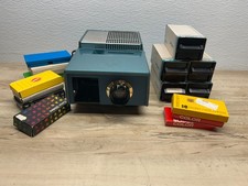 Vtg 1950 Argus Special Automatic 35mm Color Slide Projector Model 515 W/ 5 Trays