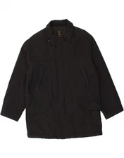 FAY Mens Utility Jacket UK 40 Large Black BO05