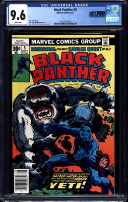 Marvel - BLACK PANTHER (1977-79) #5 - Grade 9.6 - Comic Book