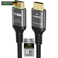 Hdmi 2.1 Kabel 48Gbps 2M Ultra High Speed 10K 8K 4K Fernseher Monitor