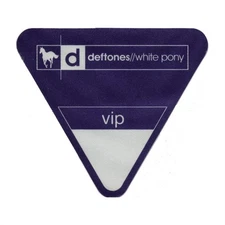 Deftones 2000 White Pony Concert Tour VIP Backstage Pass