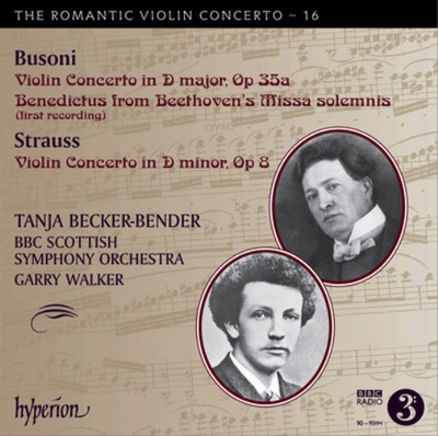 Ferruccio Busoni Busoni: Violin Concerto in D Major, Op. 35a/... (CD) Album