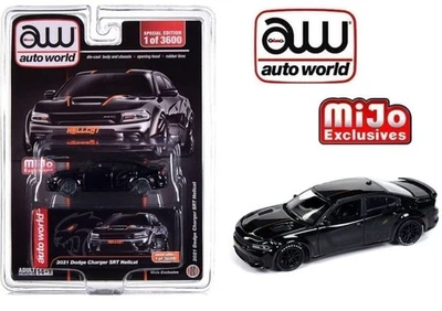 DODGE Charger SRT Hellcat - 2021 - black - Auto World 1:64