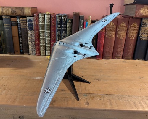 Avión Horton Ho 229 Jet Nazi Top Secret Segunda Guerra Mundial Modelo detallado masivo. - Imagen 10 de 20